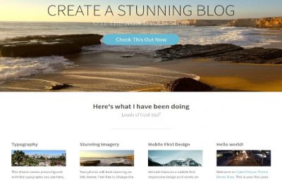 Create stunning blog
