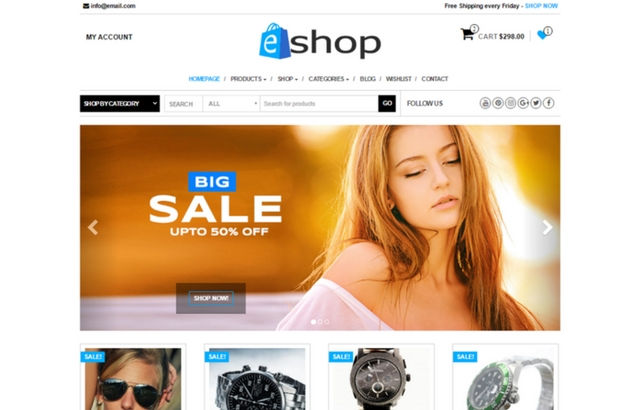 E-Shop WordPress Theme