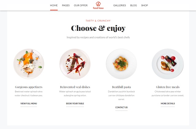 foodhaus WP Theme foodhaus WP Theme