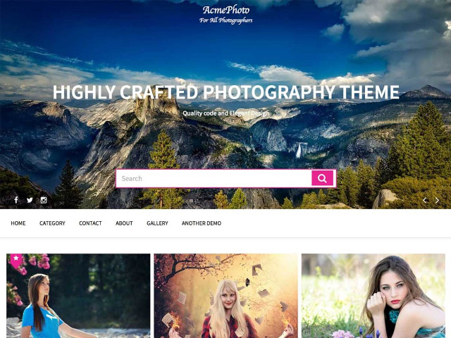Acme Photo WP Photography Theme Acme Photo WP Photography Theme