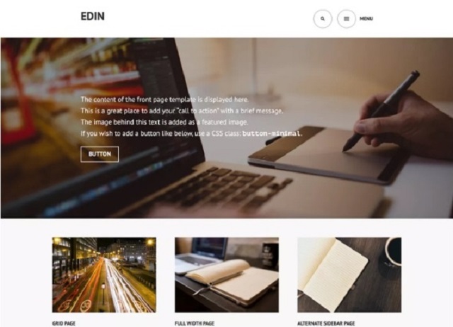 Edin WP Theme