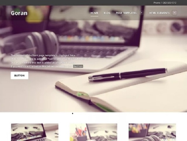 Goran WordPress Small Business Theme