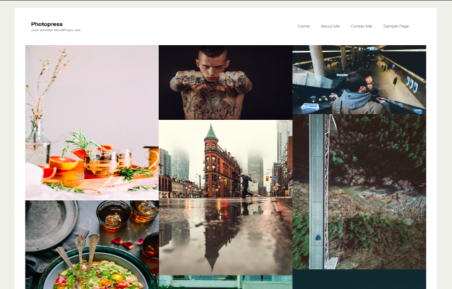 PhotoPress WordPress Photography Theme PhotoPress WordPress Photography Theme