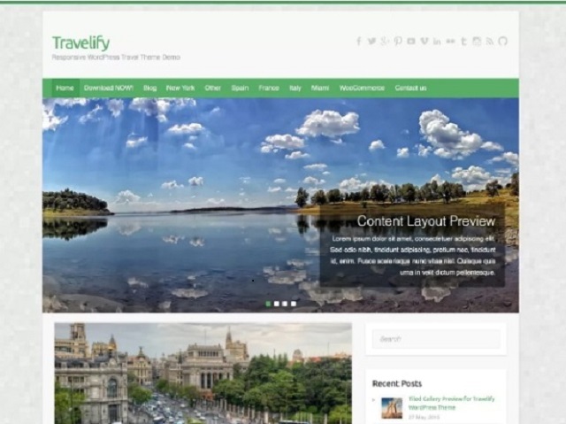 Travelify WordPress Small Business Theme