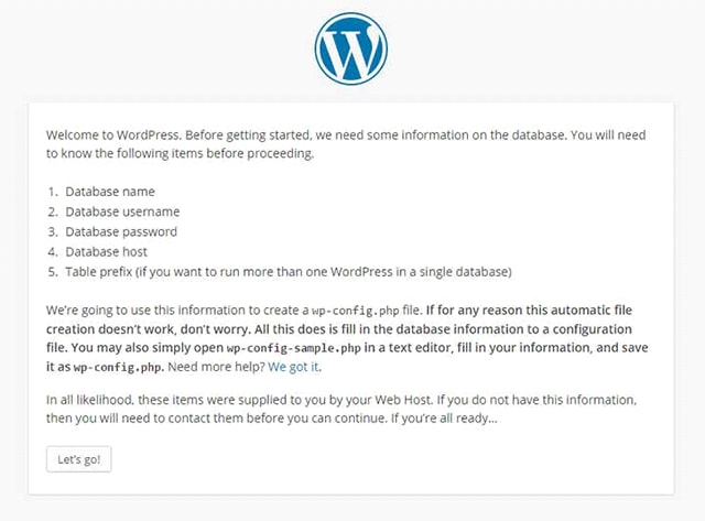Setting up WordPress on XAMPP