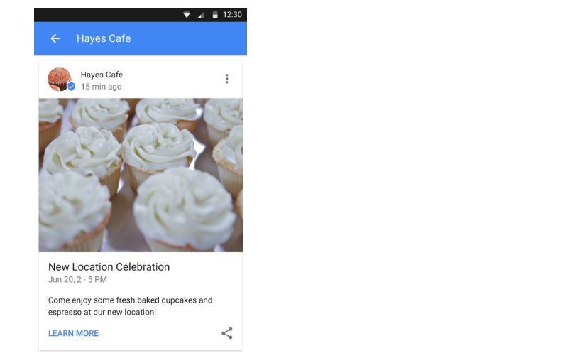 Google posts