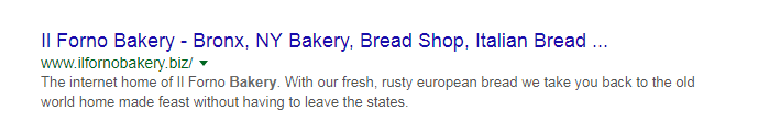 meta description