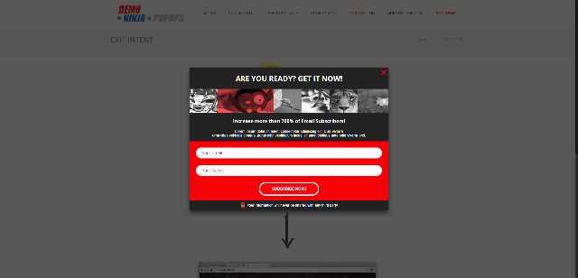Ninja Popups