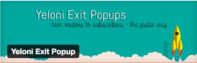 Yeloni Exit pop-up