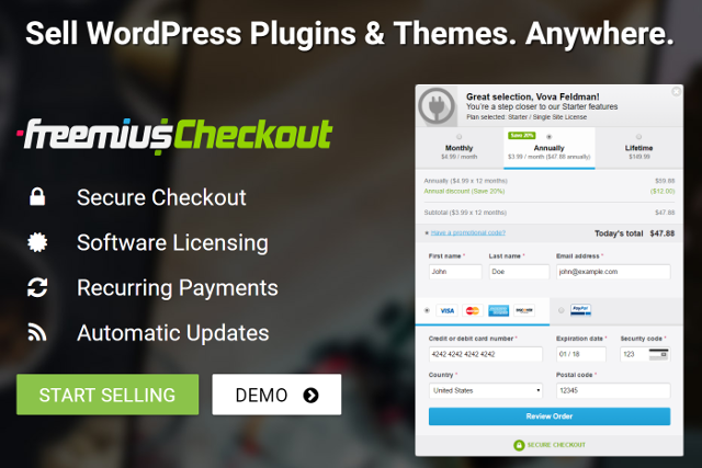 Freemius Buy Button