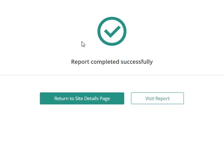 Return to site detail page