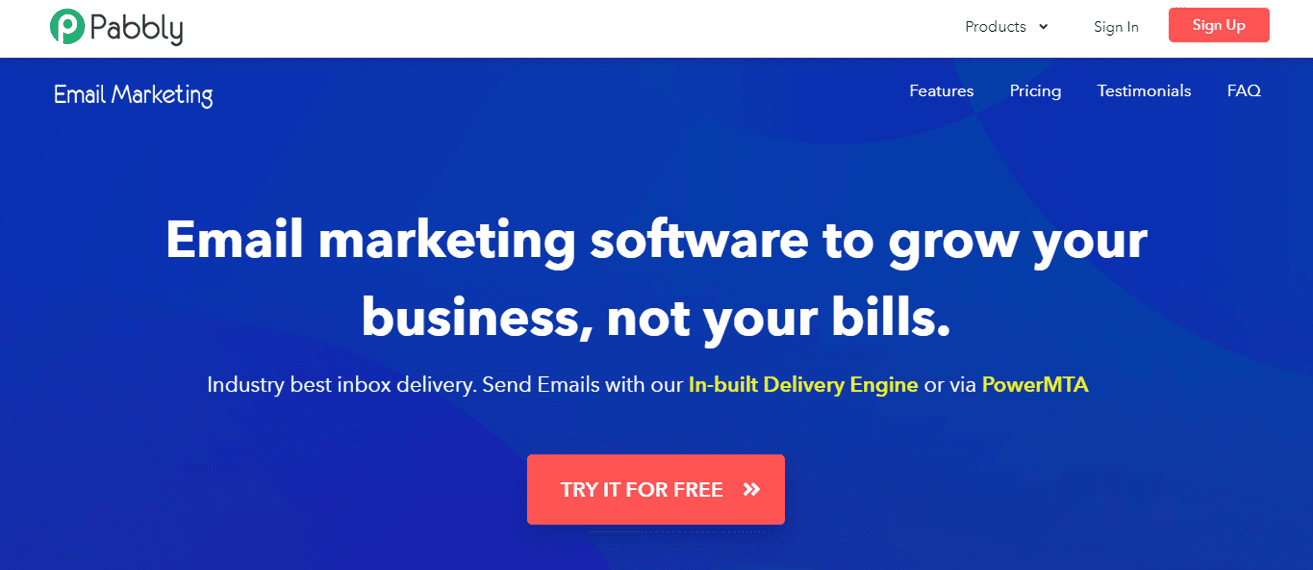 Pabbly Email Marketing Tool