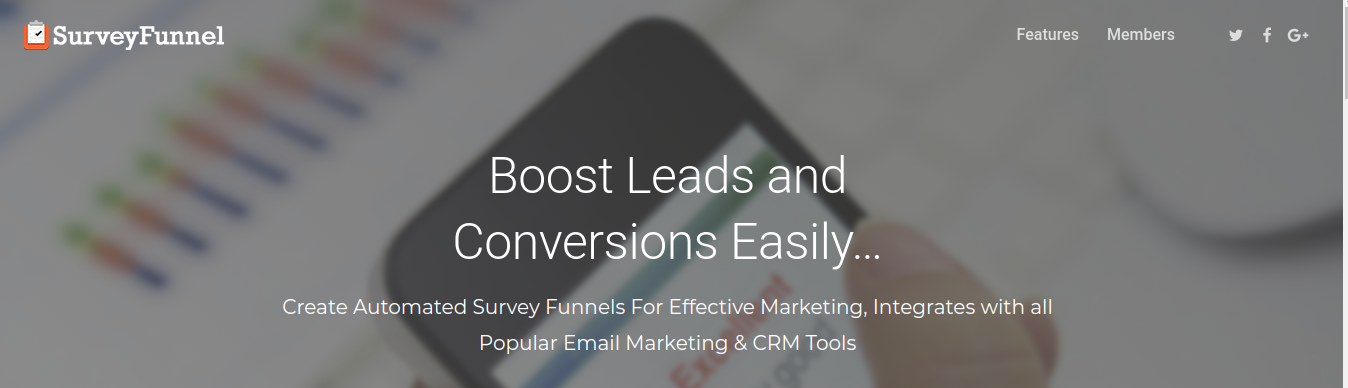 Survey funnel