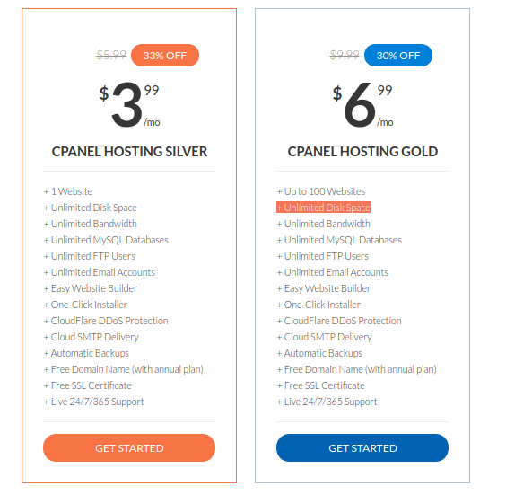 cPanel Hosting