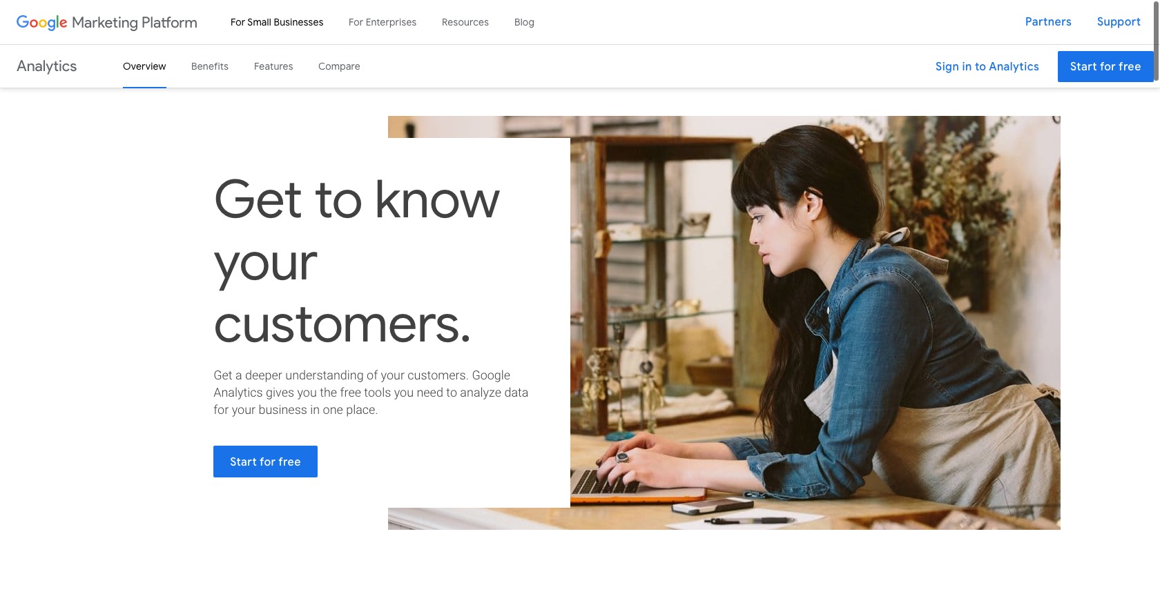 Google Analytics- Web analytics tool