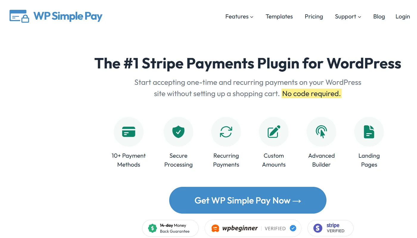 WP Simply pay