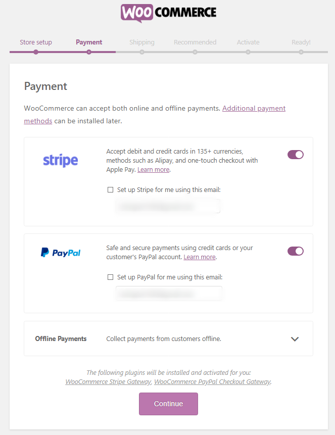 Payment Methods