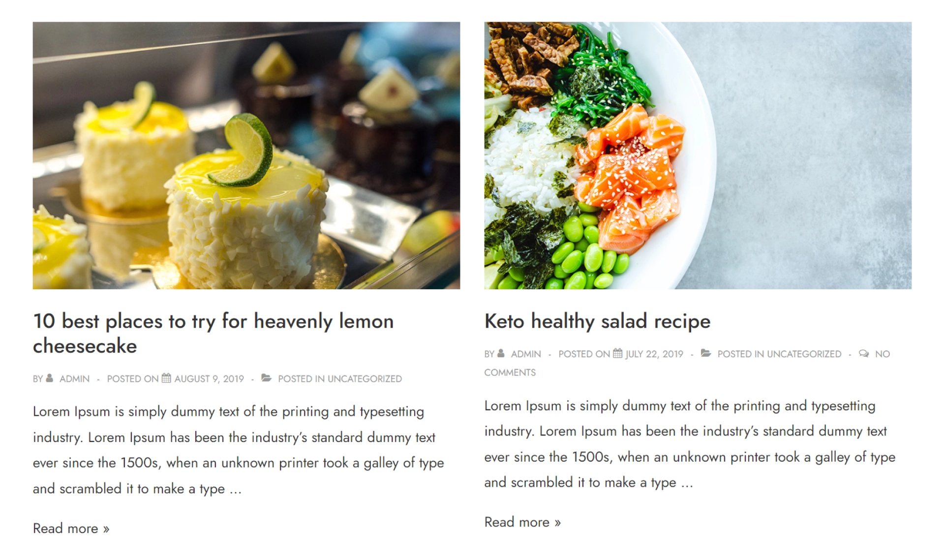 Food - Blog
