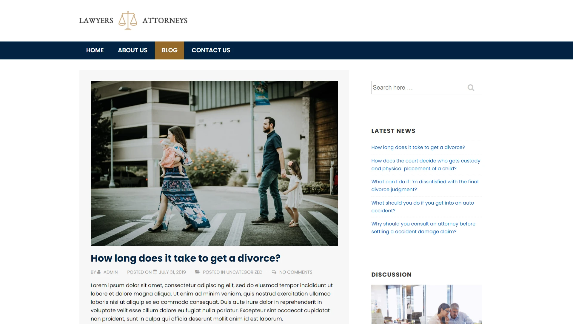 Lawyer-Blog