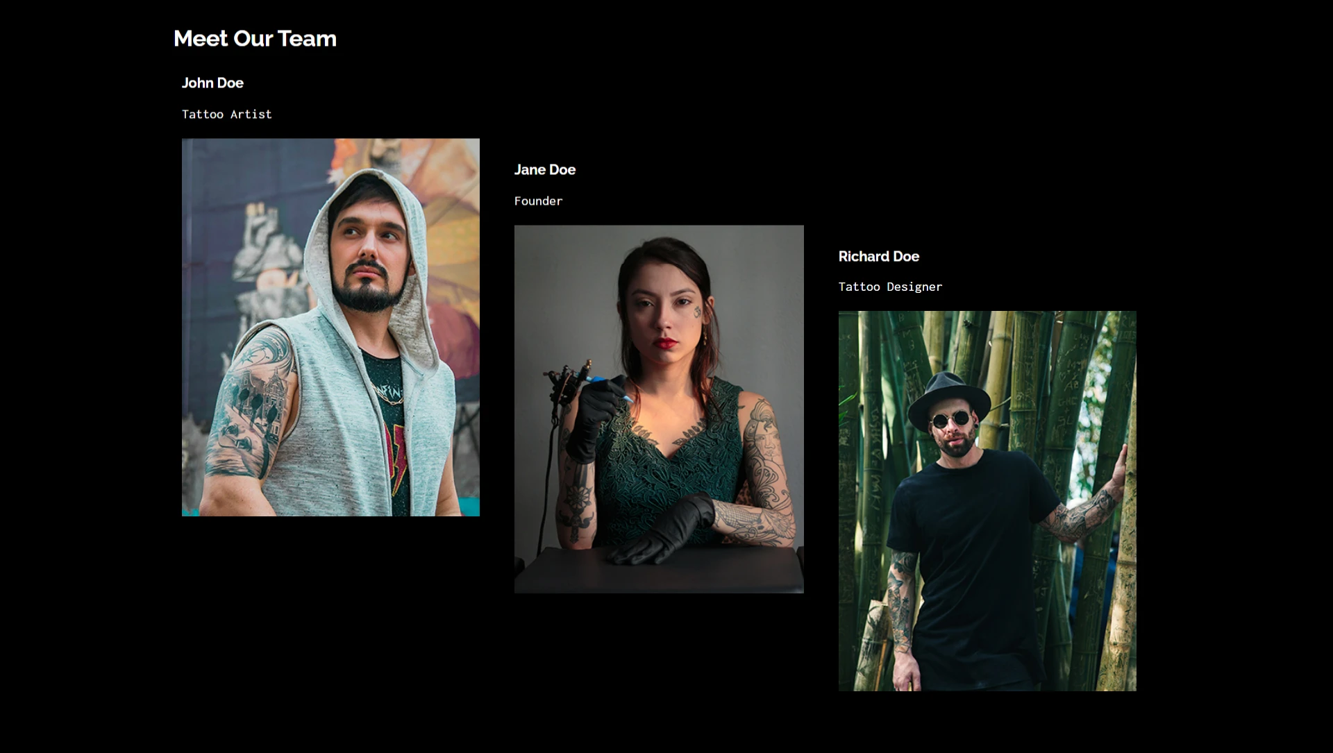 Tattoo website