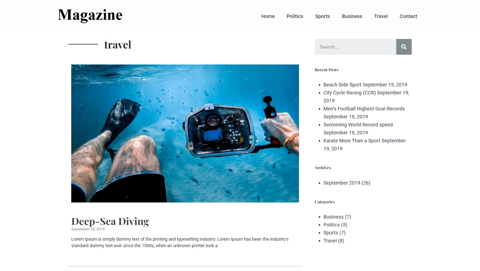 Magazine-Travel