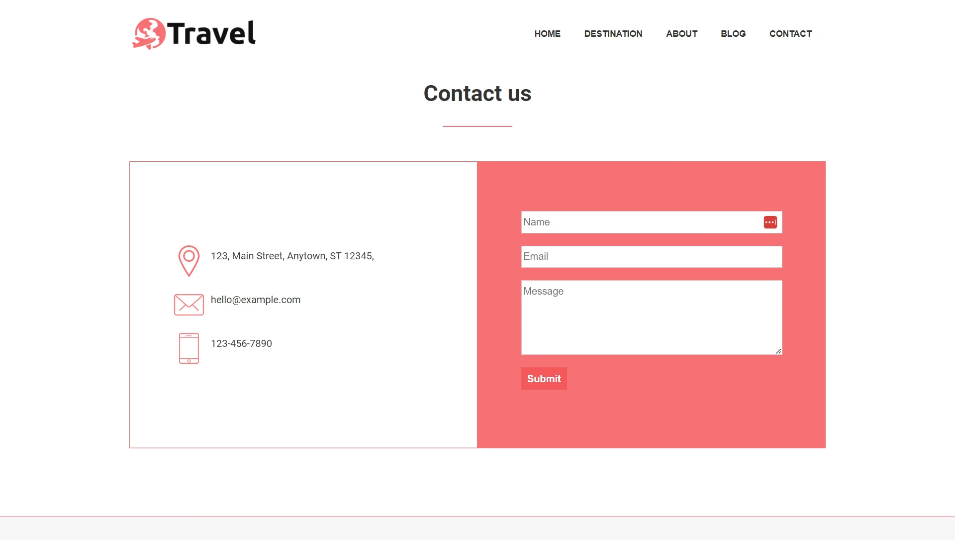 wordpress theme travel