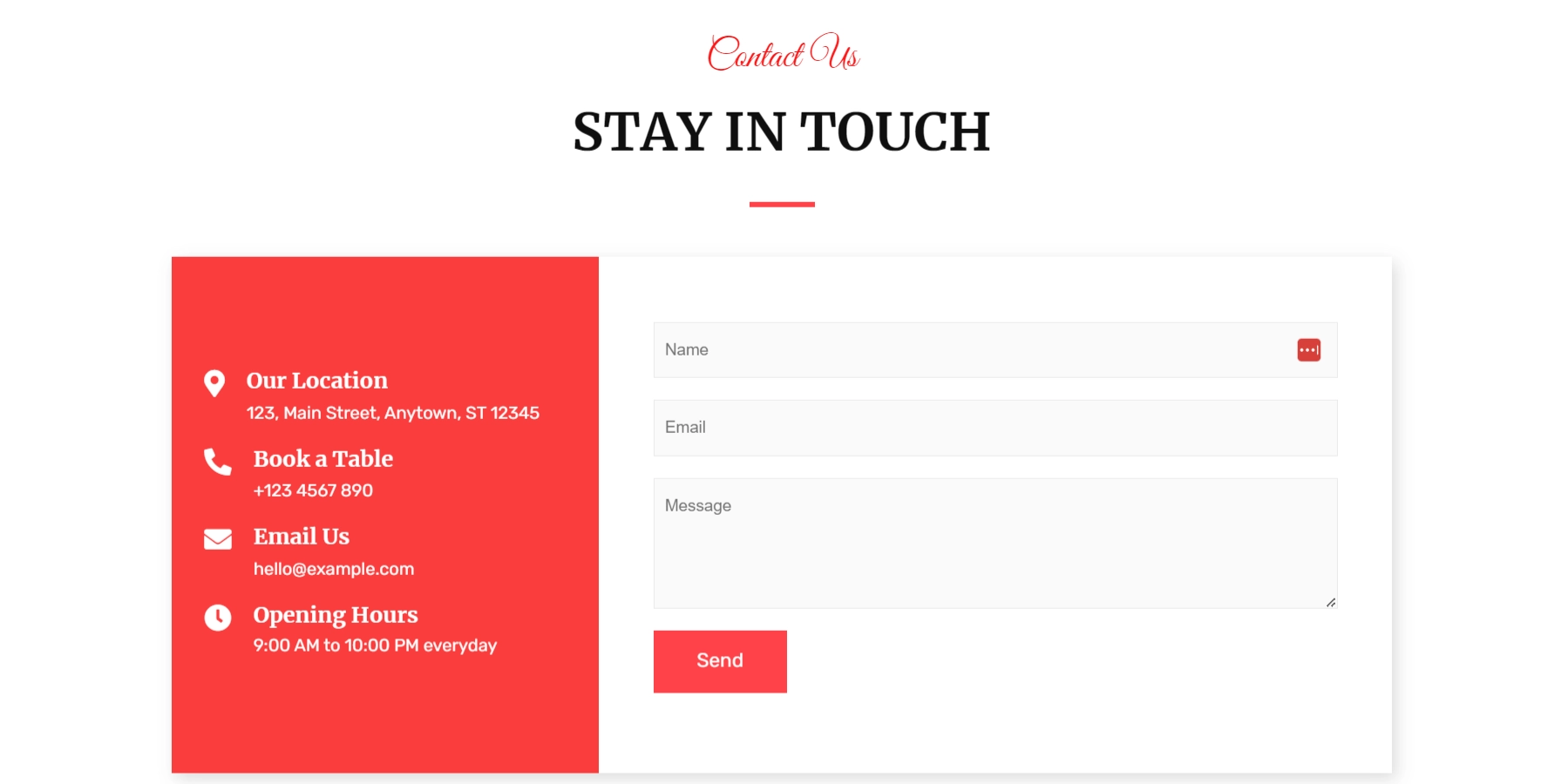 Contact-Restaurant
