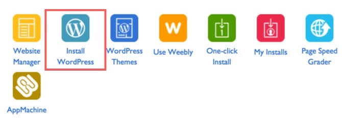 Install bluehost