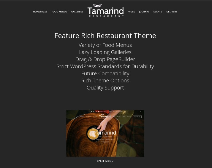 Tamarind theme