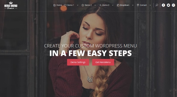 Hero Menu- WordPress dropdown menu plugin
