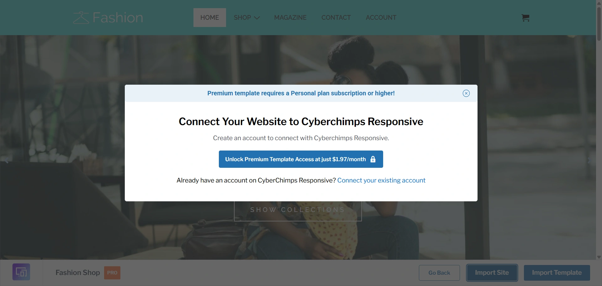connect site