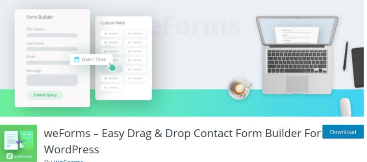 weForms- WordPress form plugin