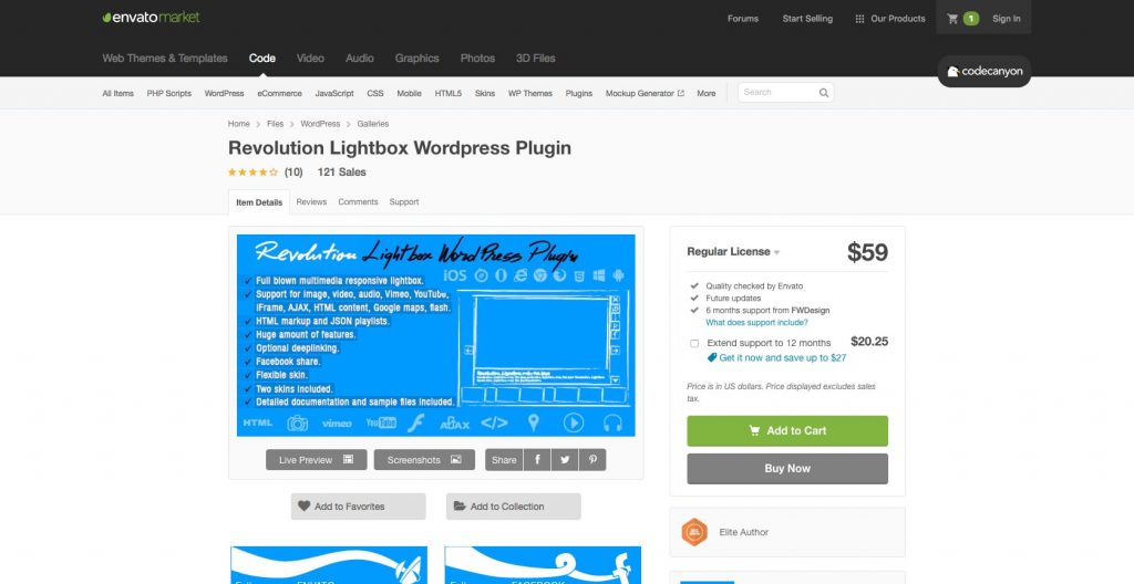 Revolution Lightbox