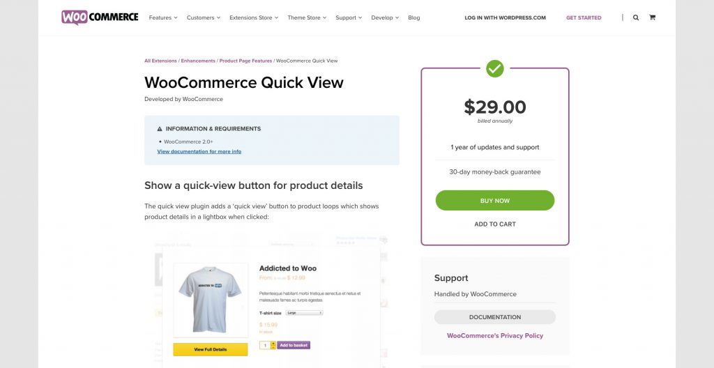 WooCommerce Quick View