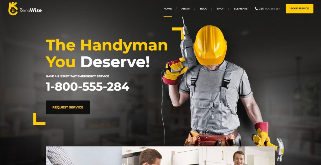 RenoWise- WordPress construction theme