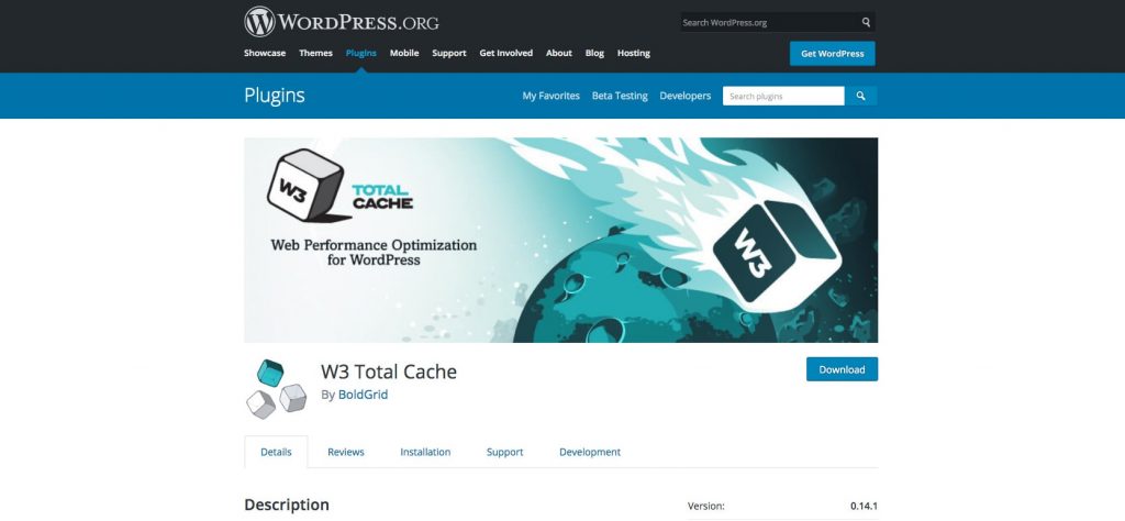 W3 Total Cache – WordPress plugin WordPress.org