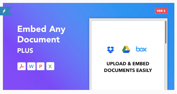 Embed any Document - WordPress plugin