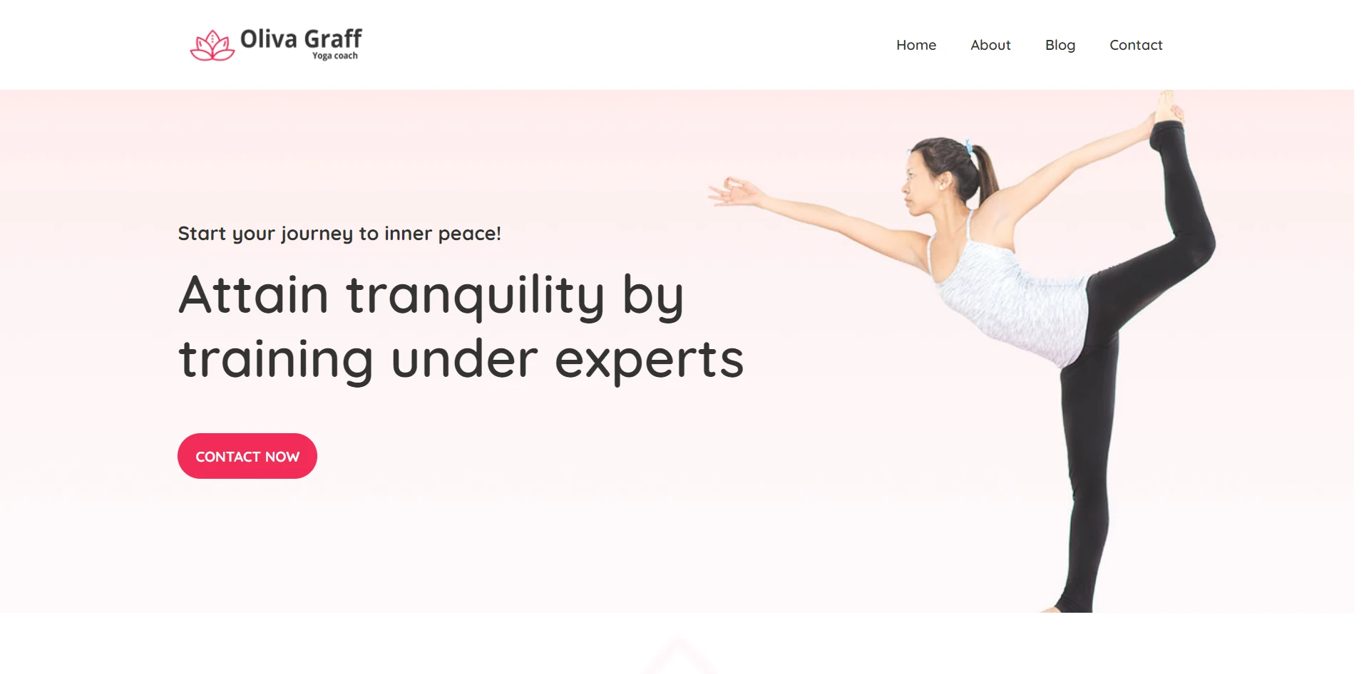 responsive yoga website templates free download