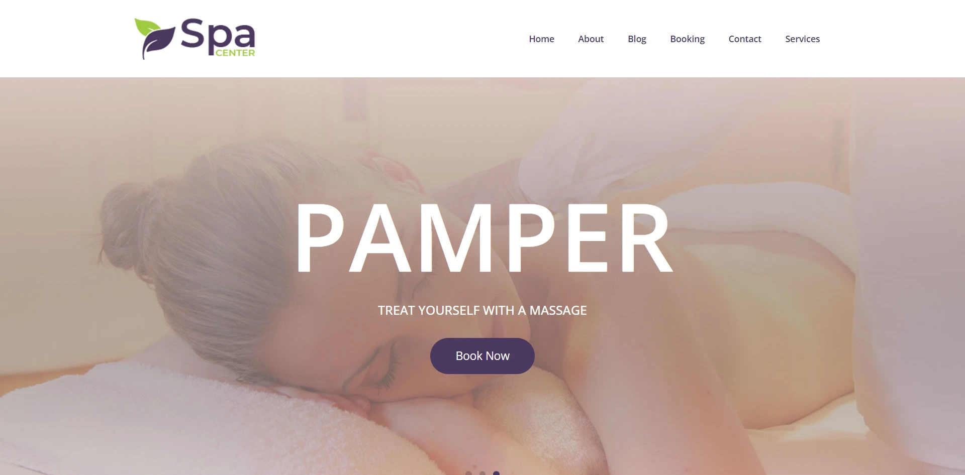 spa website templates