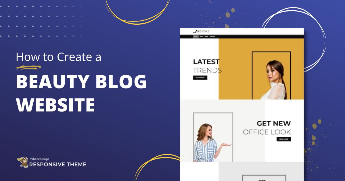 How to create a beauty blog WordPress Website