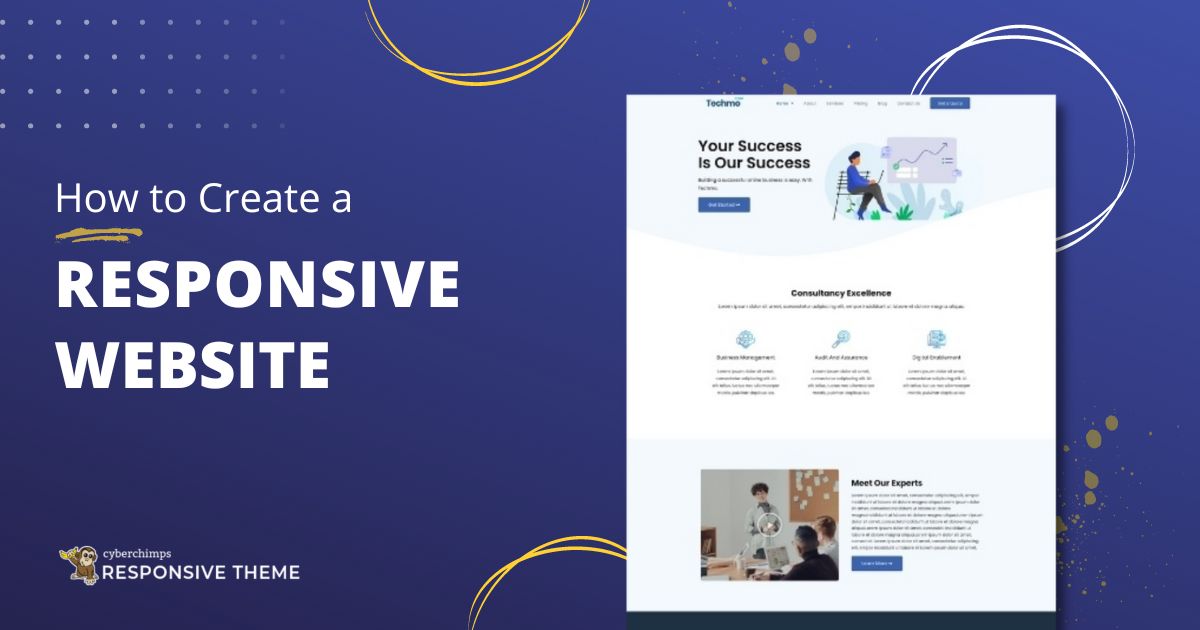 How to create a responsive WordPress Website