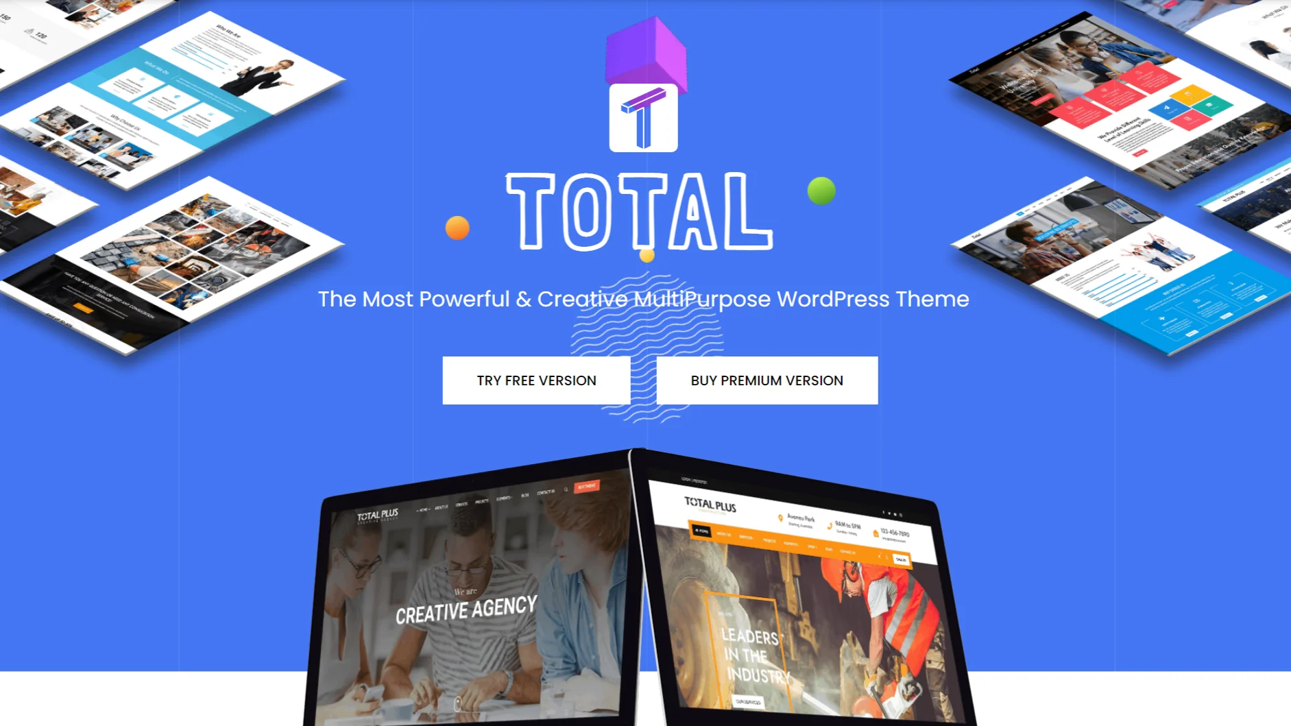 Total WordPress beaver builder themes