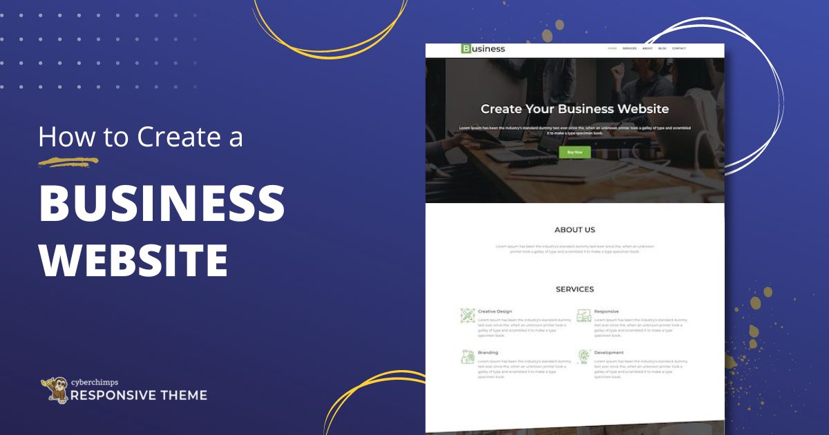 How to create a Business Website