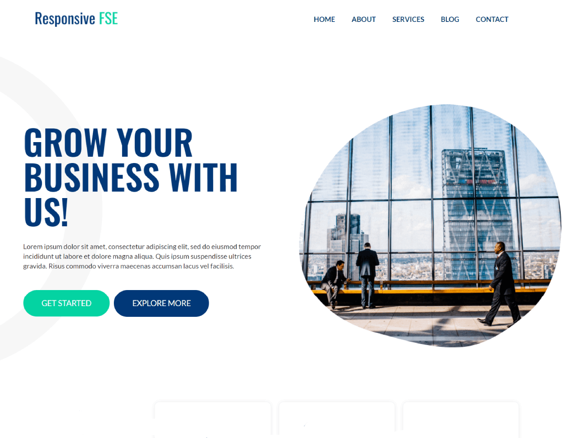 Responsive FSE Theme