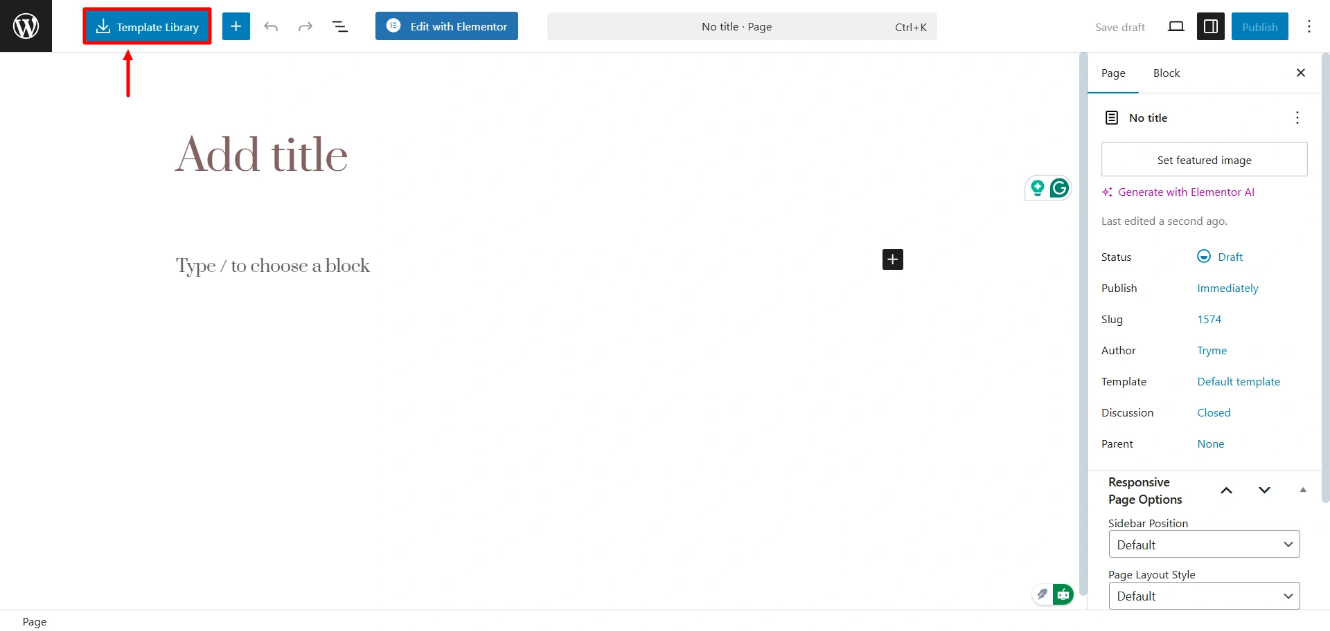 Pattern Importer feature- Responsive  Blocks Library