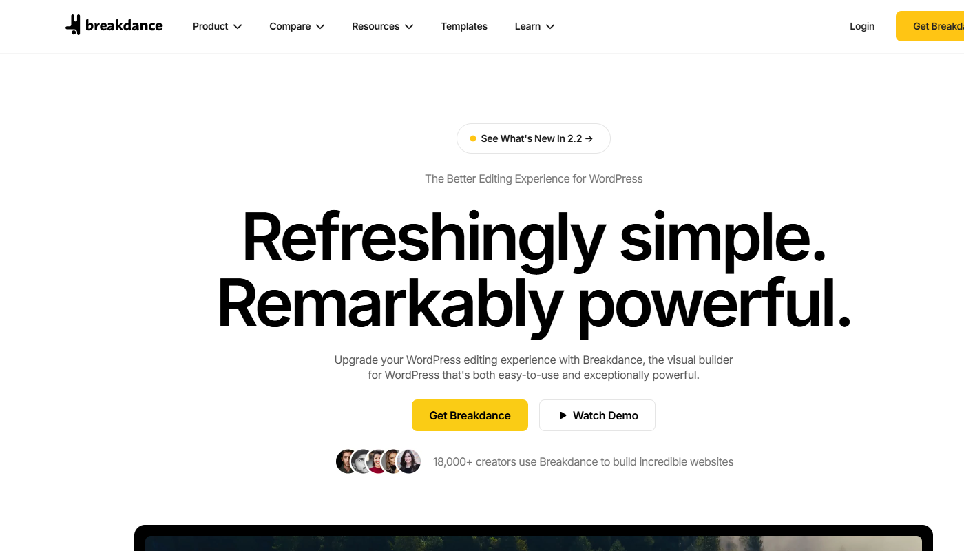 Breakdance Page Builder 