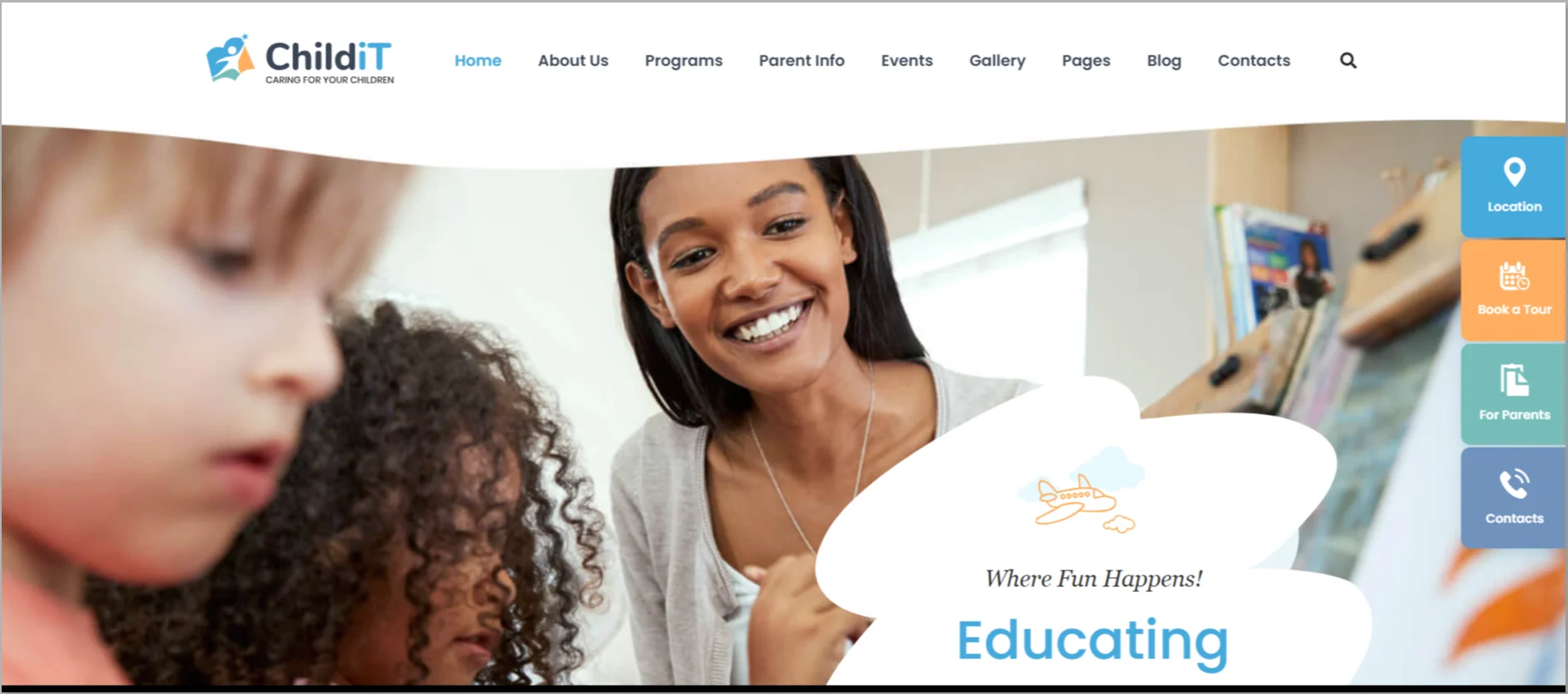 Childit WordPress Theme