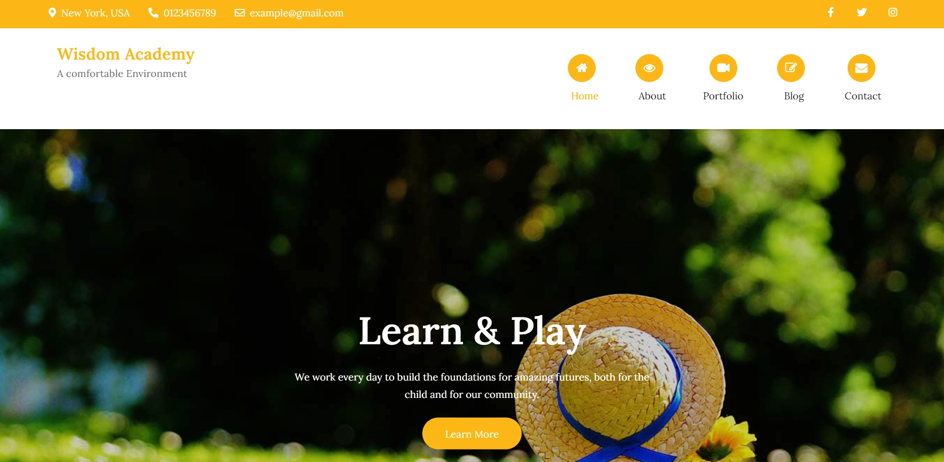 Wisdom WordPress Children Theme