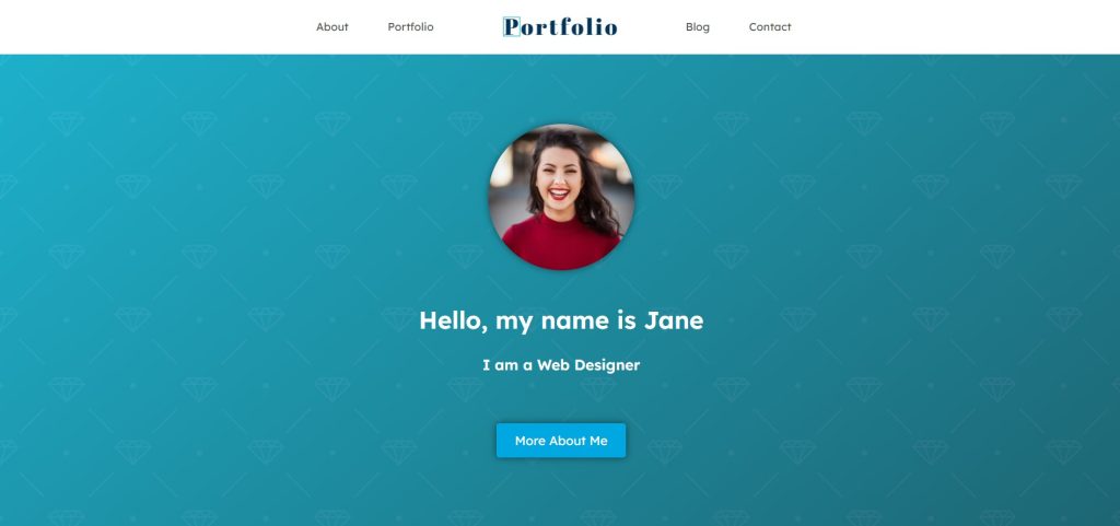 WordPress Portfolio template