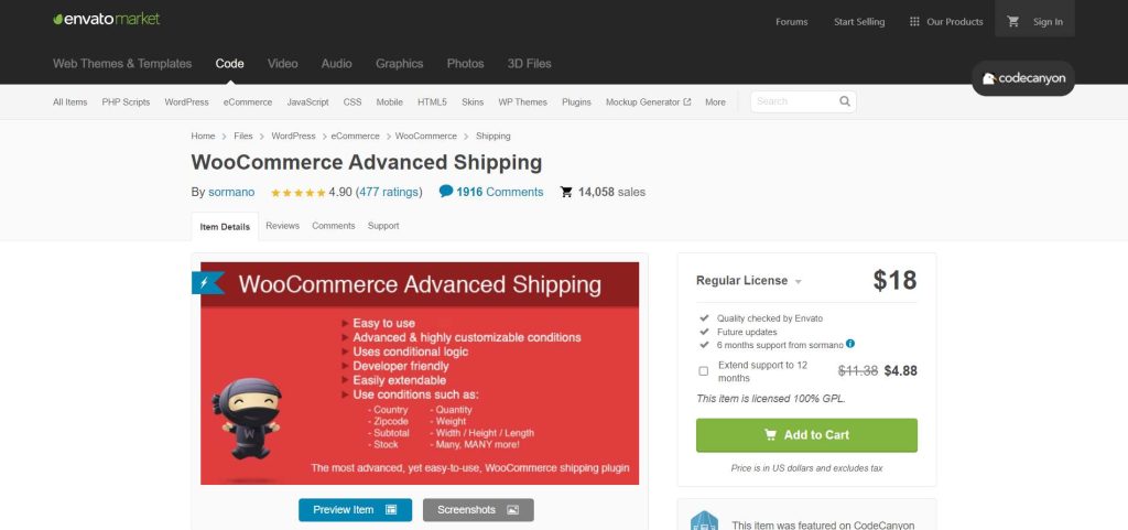 WooCommerce Advanced Shipping